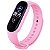 Pulseira de Silicone Rosa Luminous, Pino de Metal - Mi Band 5 e 6 - Imagem 2