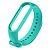 Pulseira de Silicone Ciano, Pino de Metal - Mi Band 5 e 6 - Imagem 1