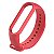 Pulseira de Silicone Vermelho, Pino de Metal - Mi Band 5 e 6 - Imagem 1