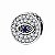 Berloque Charm em Prata 925 Olho Grego - Imagem 3