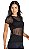 Blusa Du Sell Tule Poly Básica - Imagem 1