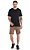 Bermuda Masculina Du Sell Moletom Zíper com Bolso - Imagem 3