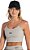 Cropped Du Sell Compression Franzido nas Costas - Imagem 1