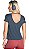 Blusa Du Sell Ultracool com Decote V - Imagem 2