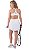 Short-Saia Du Sell UV Dry Plissado Infantojuvenil - Imagem 4