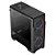 Gabinete Gamer Aerocool Ore Saturn, Mid Tower, 3x FAN RGB Frontais, Lateral em Acrílico, Preto - Imagem 3