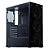 Gabinete Rise Mode Glass 06, Frente e Lateral em Vidro, PRETO- RM-BK-06-SF - Imagem 3