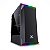 GABINETE GAMER VINIK BOREALIS PRETO FRONTAL C/ FITA LED RGB - VINIK - Imagem 1