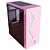 Gabinete Gamer T-Dagger RGB, Mid Tower, Lateral em Acrílico, Rosa - - Imagem 3