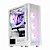 GABINETE GAMER GALAX REVOLUTION-07 BRANCO C/4 FANS RGB 120MM, LATERAL VIDRO TEMPERADO, M-ATX - Imagem 1