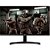 Monitor Gamer Led 23.8", 75Hz, 1ms LG, Full HD, Painel, Ips, HDMI, VGA Vesa, Preto, Bivolt - 24ML600M-B.AWZM - Imagem 1