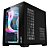 Gabinete Gamer Liketec Dasha Black, Mini Tower, ARGB, M-ATX, 3FANS - Imagem 3