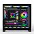 Gabinete Gamer Liketec Cube Kirra, RGB, Mid Tower, Vidro Temperado, Black, Sem Fonte, Com 4 Fans - Imagem 4