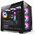 Gabinete Gamer Liketec Zeus V2, Mid Tower, Vidro Temperado, RGB, ATX, Black, Sem Fonte, Com 6 Fans - Imagem 1