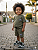 Conjunto Infantil Masculino Verde Militar Casual - Imagem 2