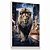 Quadro Decorativo Leão Lion Caminhando Ruas Nova York Imponente - Imagem 4