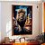 Quadro Decorativo Leão Lion Caminhando Ruas Nova York Imponente - Imagem 2