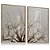 Quadro Decorativo Flor Dente de Leão Clean Gotas de Orvalho Kit 2 - Imagem 3