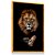 Quadro Decorativo Leão Dourado Judá África - Imagem 2