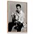 Quadro Decorativo Elvis Presley Retrô Preto e Branco - Imagem 3
