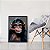 Quadro Decorativo Macaco Charuto Monkey Mafioso Óculos Arte - Imagem 1