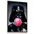 Quadro Decorativo Darth Vader Chiclete Star Wars - Imagem 1