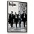 Quadro Decorativo The Beatles Preto e Branco Banda Rocky - Imagem 1