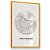 Quadro Decorativo Mapa Cidade Amsterdam País Holanda Nomes Ruas - Imagem 4