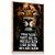 Quadro Decorativo Leão Frase Motivacional 1% - Imagem 4