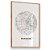 Quadro Decorativo Mapa Cidade Bangkok Tailândia Nome Ruas País Cidades - Imagem 4