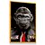 Quadro Decorativo Macaco Monkey Estiloso Roupa Exército Arte - Imagem 4