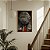 Quadro Decorativo Macaco Monkey Estiloso Roupa Exército Arte - Imagem 2