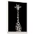 Quadro Decorativo Girafa Preto e Branco Pescoço - Imagem 2