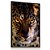 Quadro Decorativo Leopardo Animal Rosto - Imagem 1