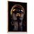 Quadro Decorativo Mulher Negra Face Gold Joias - Imagem 4