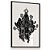 Quadro Decorativo Nossa Senhora Aparecida Nordeste Preto e Branco Religião - Imagem 1