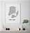 Quadro Decorativo Mapa Manhattan Nova York Nome de Ruas New York - Imagem 1