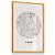 Quadro Decorativo Mapa Cidade Paris França - Imagem 3