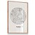 Quadro Decorativo Mapa Cidade Paris França - Imagem 4