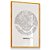 Quadro Decorativo Mapa Seul Coréia Korea Nome de Ruas Seoul - Imagem 4