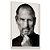 Quadro Decorativo Steve Jobs Preto e Branco Apple - Imagem 2