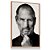 Quadro Decorativo Steve Jobs Preto e Branco Apple - Imagem 4