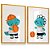 Quadro Decorativo Infantil Dinossauro Dino Basquete - Imagem 3