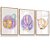 Quadro Infantil Raposinha Coelhinho Balão Kit 3 Quadros - Imagem 2