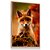 Quadro Decorativo Filhote Raposa Laranja Floresta Animal - Imagem 2