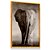 Quadro Decorativo Elefante Selvagem Preto e Branco - Imagem 4