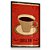 Quadro Decorativo Café Cup of Coffee Xícara Vintage - Imagem 1