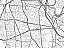 Quadro Decorativo Mapa Cidade Beirut Líbano Nome de Ruas - Imagem 5