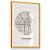 Quadro Decorativo Mapa Chicago Illinóis Nome de Ruas Cidade País - Imagem 3