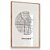 Quadro Decorativo Mapa Chicago Illinóis Nome de Ruas Cidade País - Imagem 4